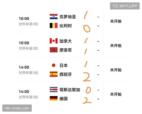 世界杯E组最新积分情况汇总